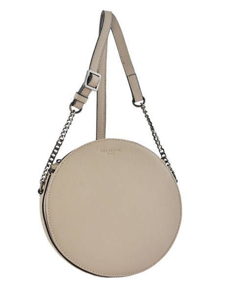 Круглая сумка Hexagona Ligne Synsa beige, France