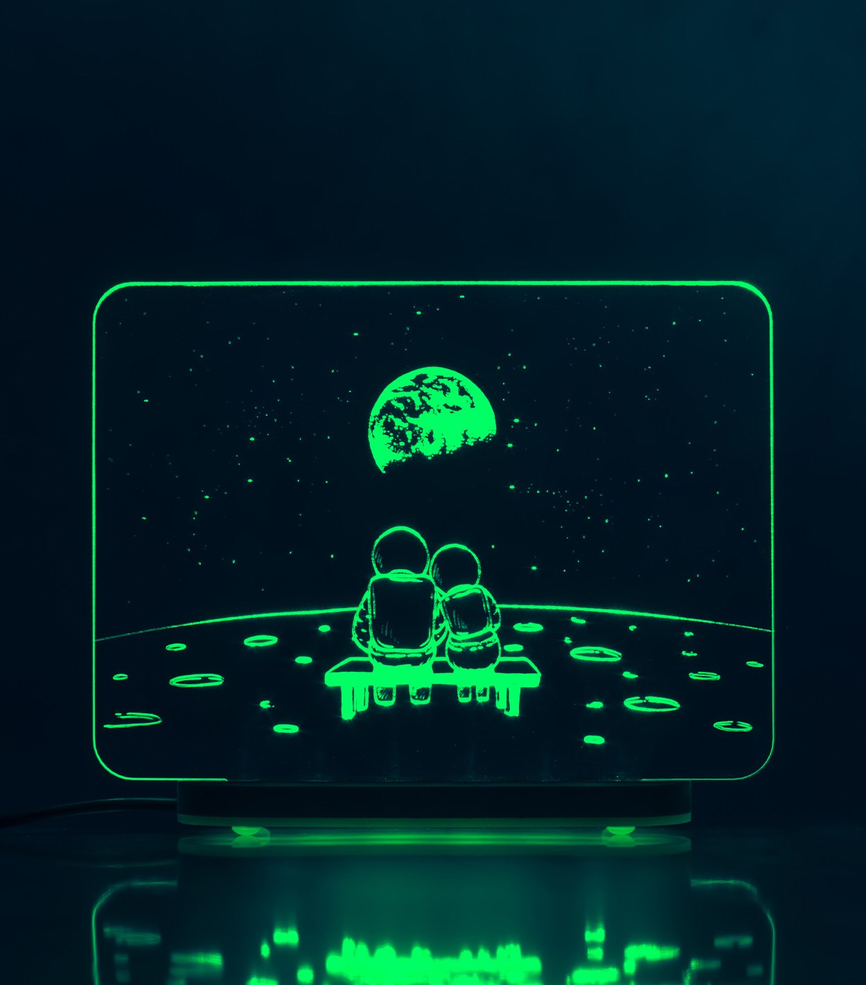 3D светильник Луна. Романтика