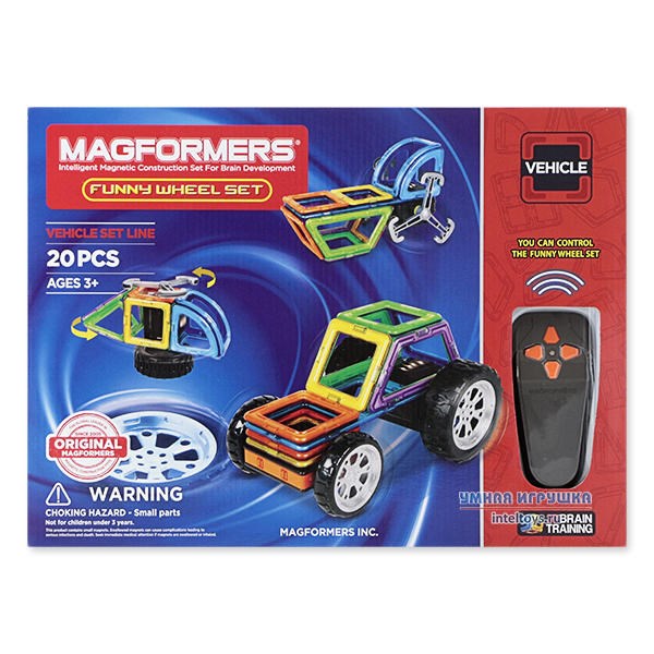 Магнитный конструктор Magformers Funny Wheel Set
