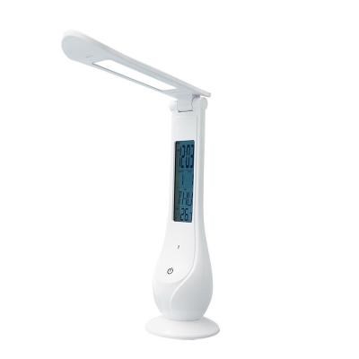 Настольная светодиодная лампа с регулируемой яркостью и календарём Led Calendar Table Lamp, белый