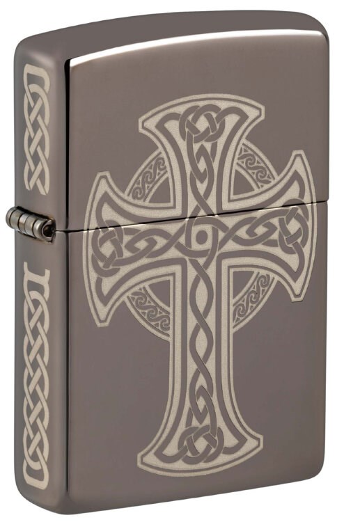Зажигалка Zippo Celtic Cross Design 48614 с гравировкой