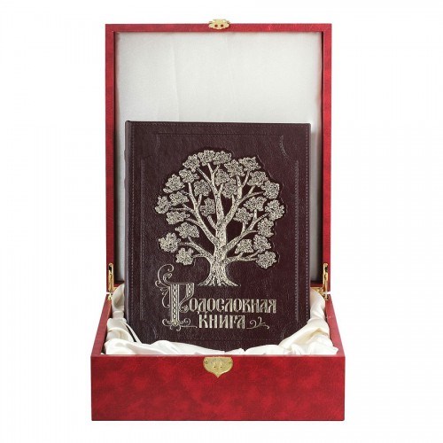 Родословная книга Изысканная (эко-кожа) в футляре