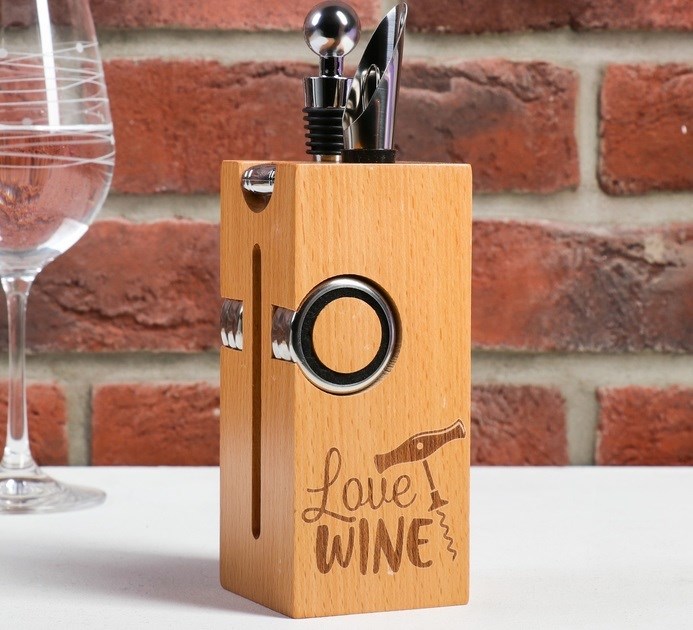Набор для вина Love wine