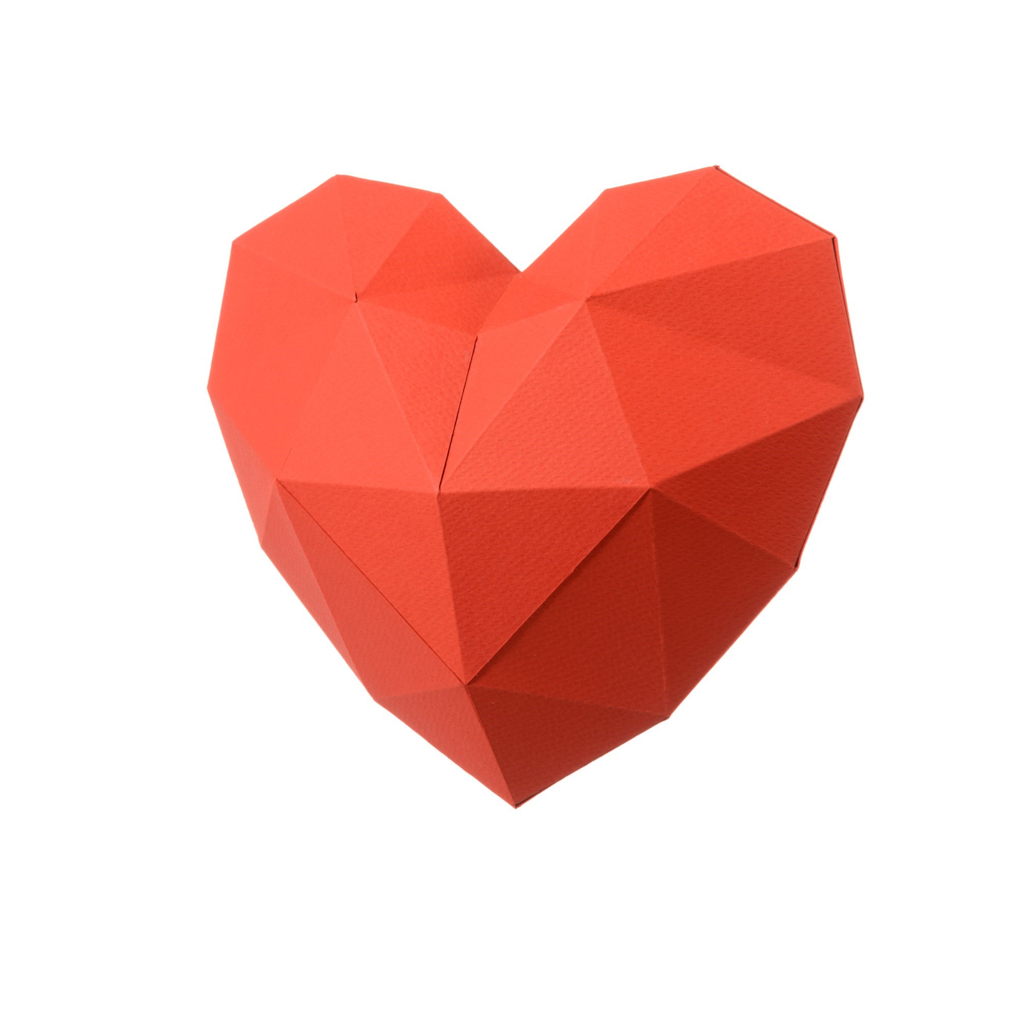 Полигональная фигура PAPERRAZ Сердце