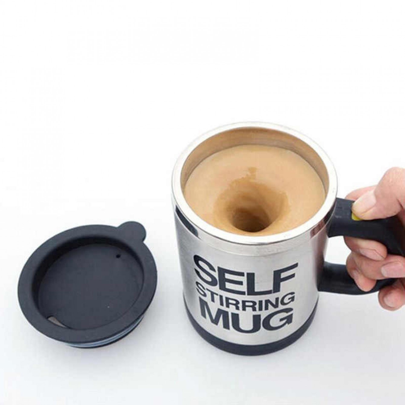 Кружка Мешалка Self Stirring Mug Сталь