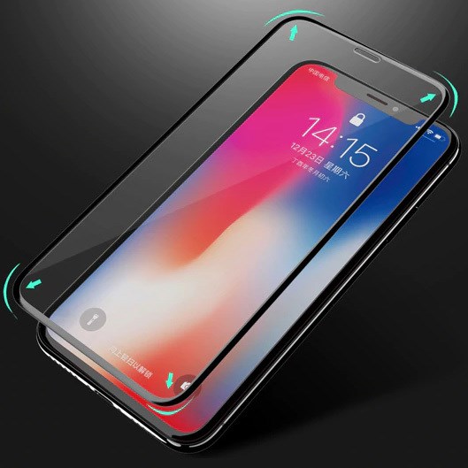Стекло 9D 0,22 мм 9H Remax GL-35, iPhone 11 Pro (Антишпион)