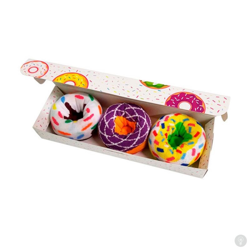 Набор цветных носков Donuts (3 пары)