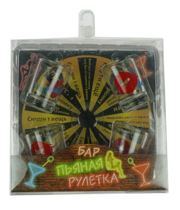 Настольная игра Пьяная рулетка