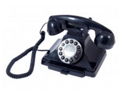 Телефон в стиле ретро Old Times Black