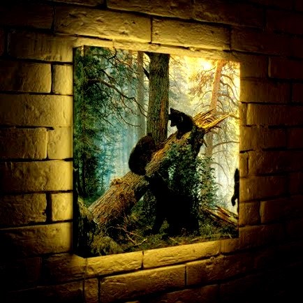 Лайтбокс Bears 45 см