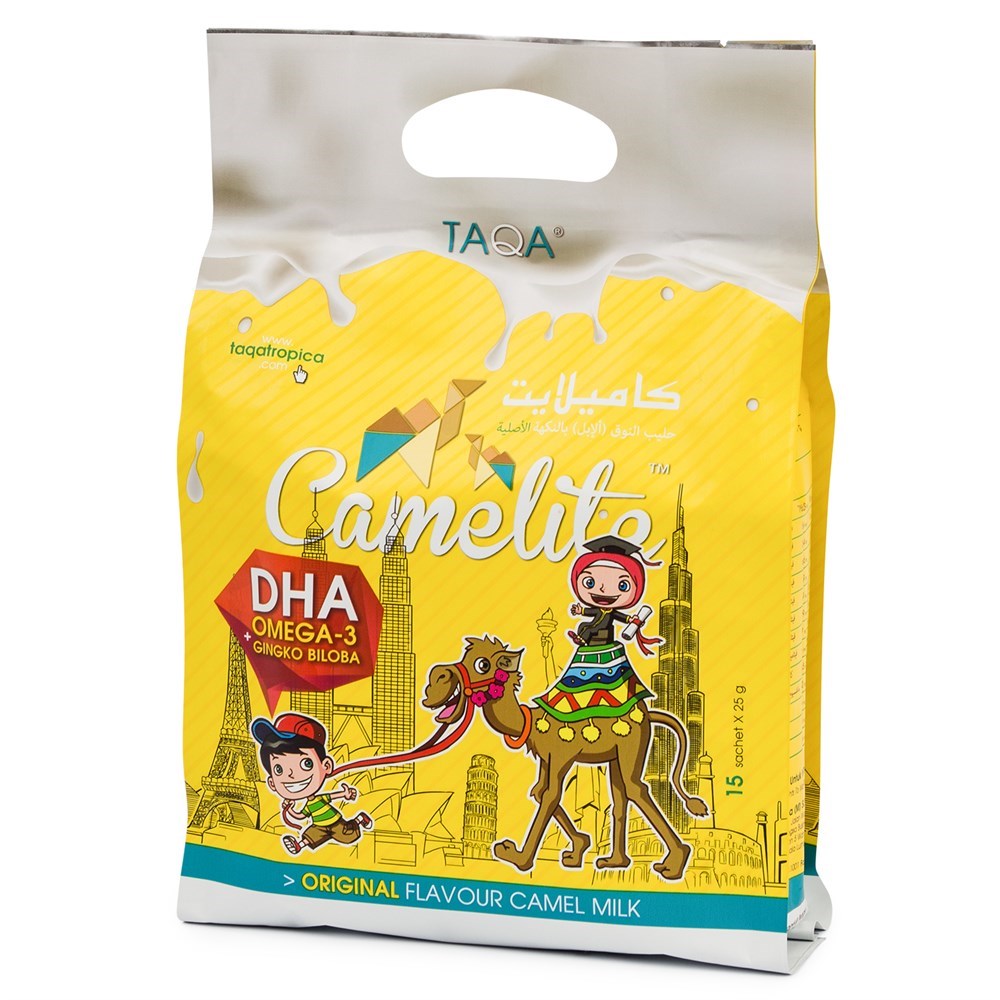 Напиток Верблюжье молоко с натуральным вкусом DHA Omega-3