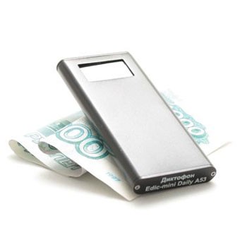 Цифровой диктофон Edic-mini Daily A53-300h, с OLED-дисплеем