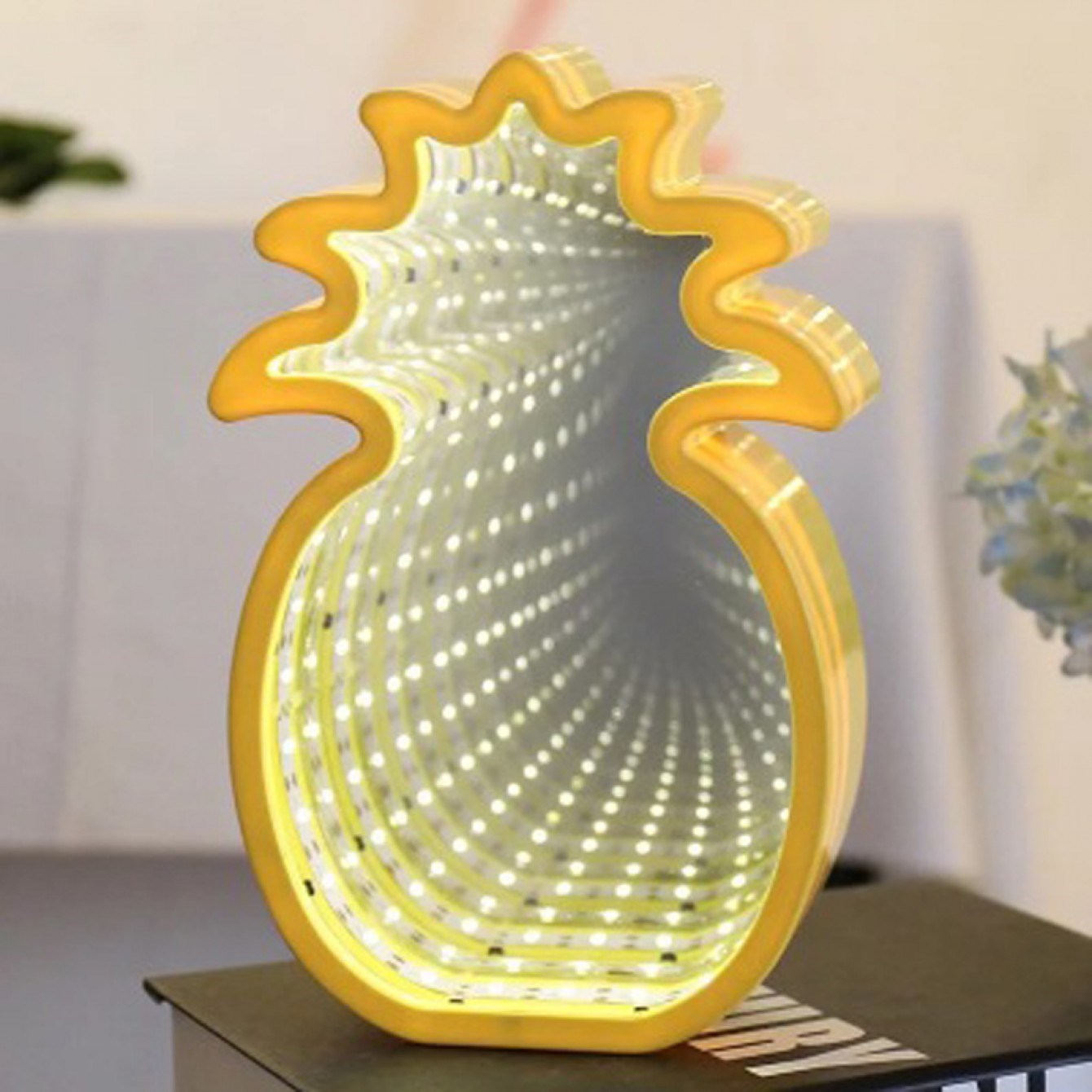 Светильник 3D Ананас