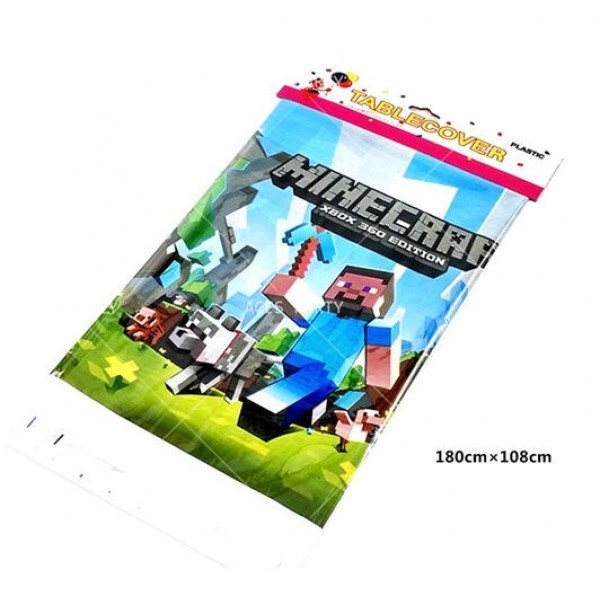 Одноразовая скатерть Minecraft