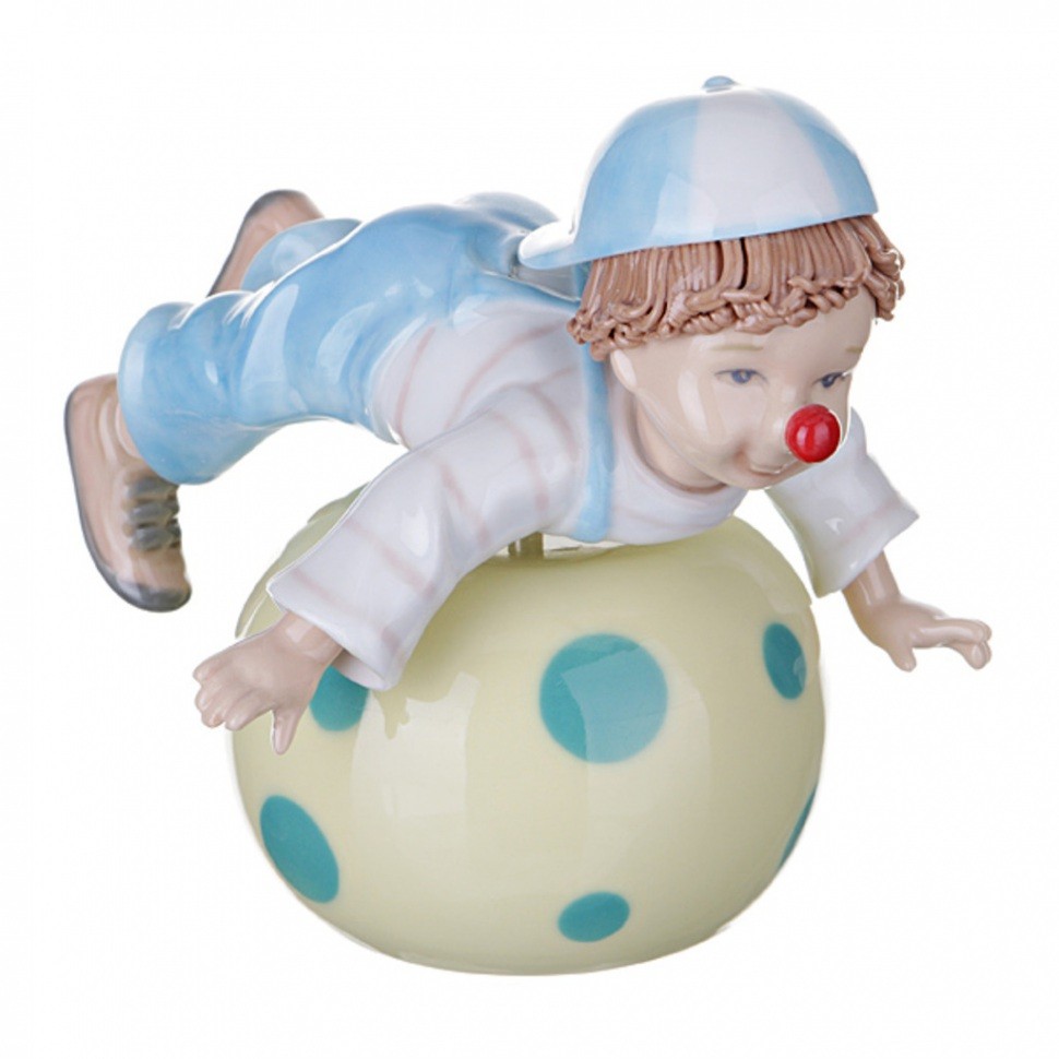 Музыкальная статуэтка Клоун Porcelain Manufacturing