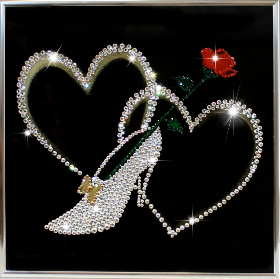 Картина Swarovski Туфелька для золушки