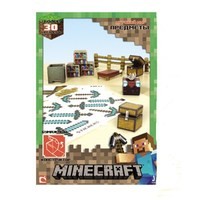 Бумажный конструктор Minecraft Игровой мир Предметы