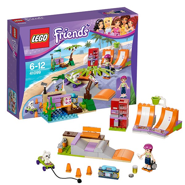 Конструктор Lego Friends Скейт-парк Хартлейк сити