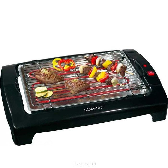 Гриль-барбекю Bomann BQ 1240 N, Black