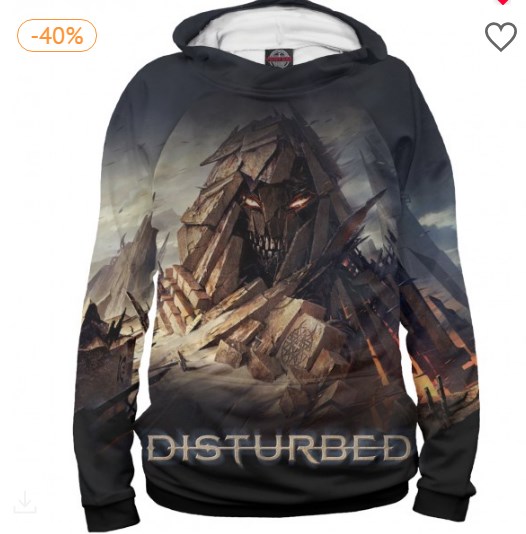 Худи Disturbed