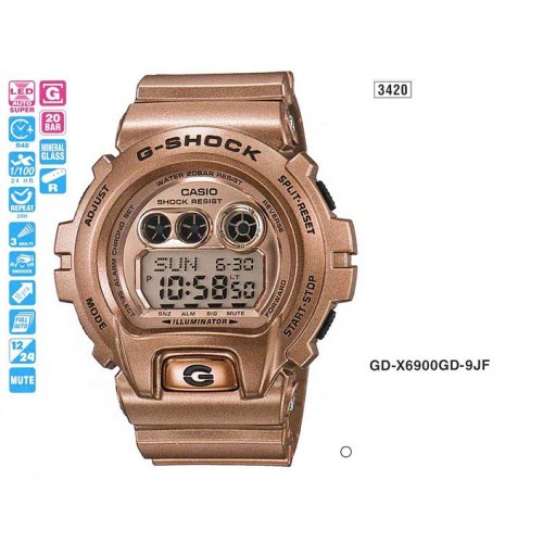 Мужские наручные часы Casio G-Shock GD-X6900GD-9E
