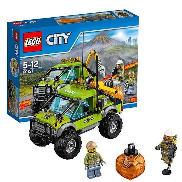 Конструктор Lego City Грузовик Исследователей Вулканов