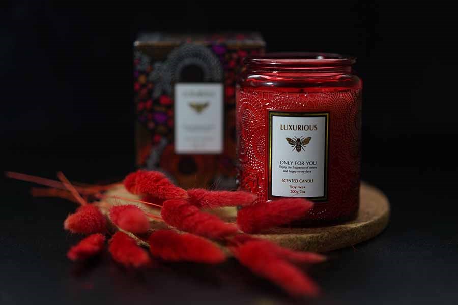 Свеча из соевого воска Pomegranate & Diamonds