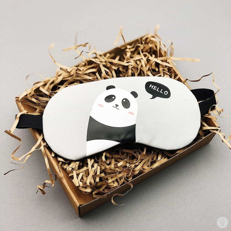Гелевая маска для сна Hello Panda