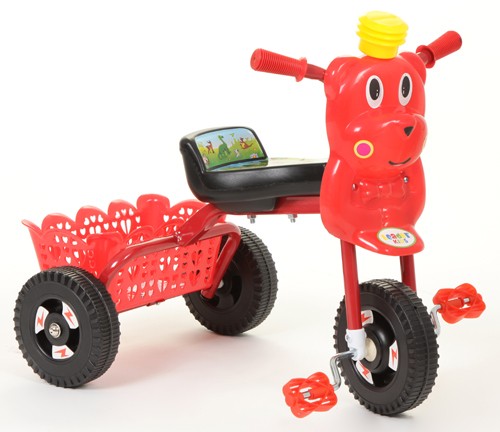 Велосипед Leader Kids 7020, цвет: красный