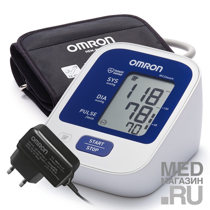 Тонометр OMRON M2 Classic без адаптера