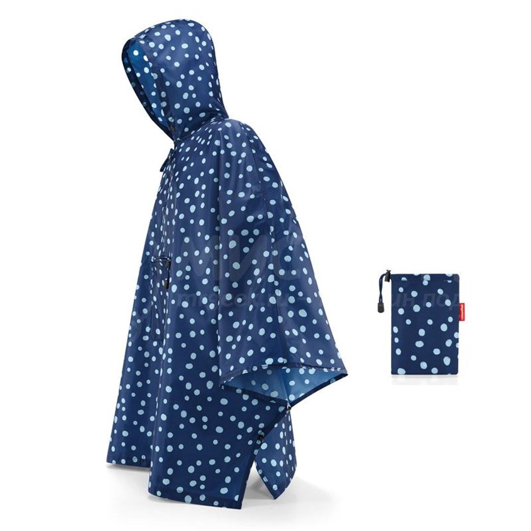 Дождевик Mini Maxi Poncho Spots Navy