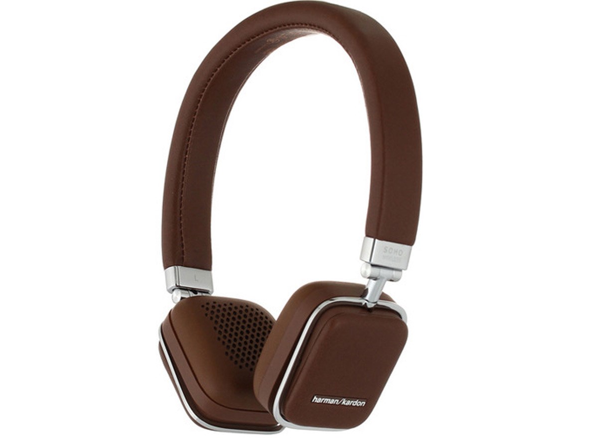 Наушники Harman Kardon Soho BT коричневого цвета