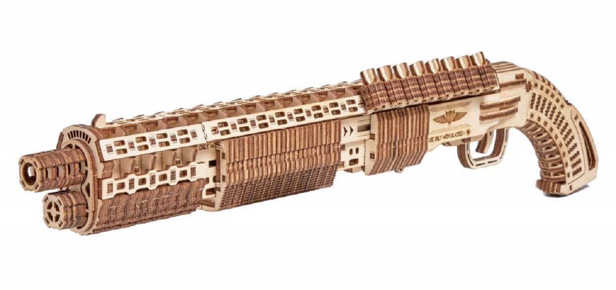 Механическая сборная модель Дробовик SG-12 Shotgun