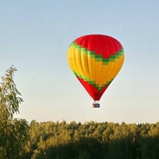 Полет на воздушном шаре 2 взрослых + 2 ребенка (в группе)
