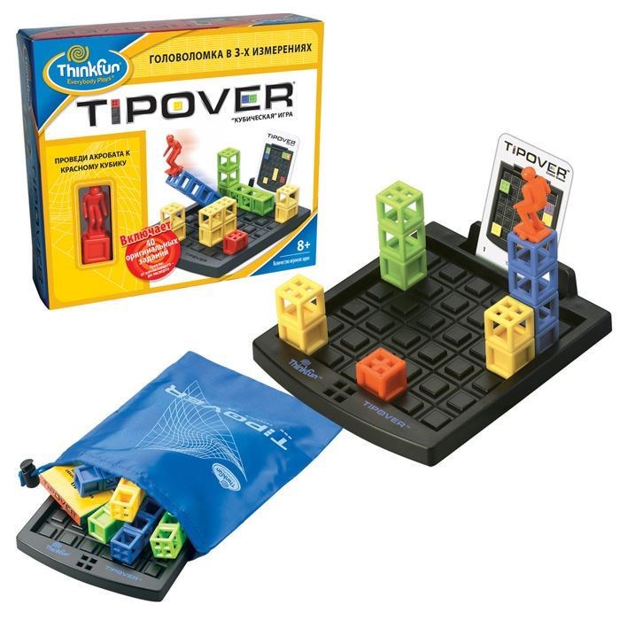 Кубическая головоломка Tipover