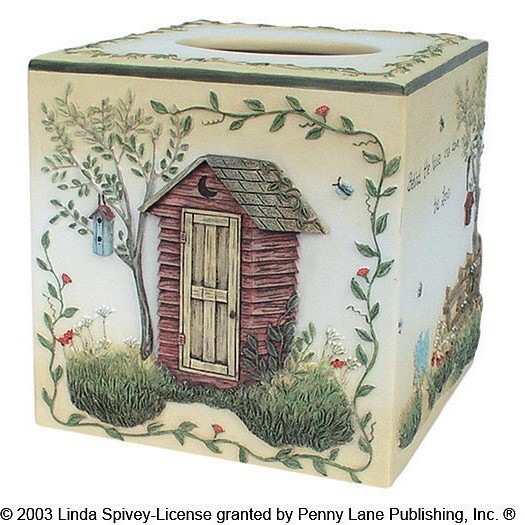 Бокс для салфеток (салфетница) Outhouses