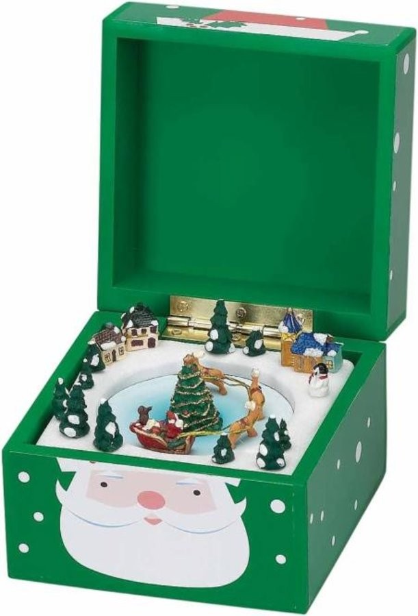 Музыкальная новогодняя шкатулка Mister Christmas