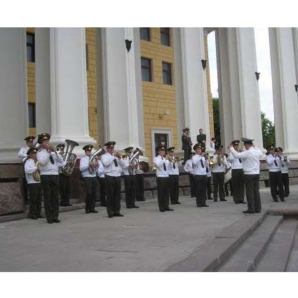 Выступление военного оркестра
