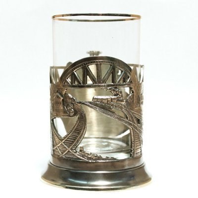 Подстаканник Железная дорога