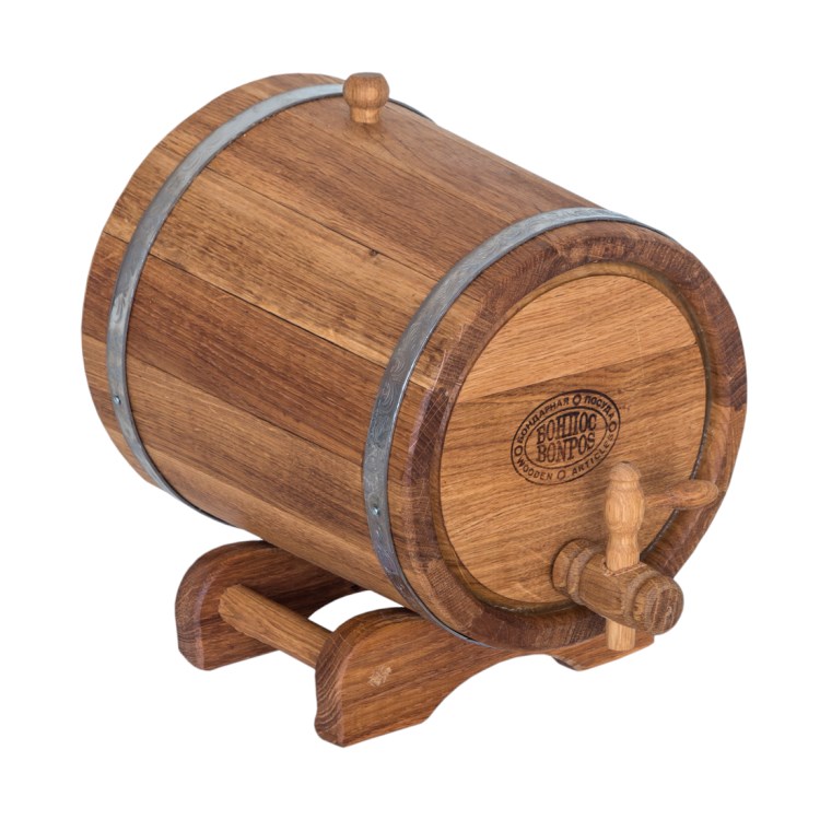 Дубовый жбан на подставке Andechs, 5 л