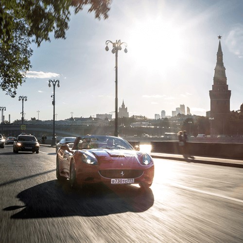 Поездка на Ferrari California, ТТК (60 мин.)