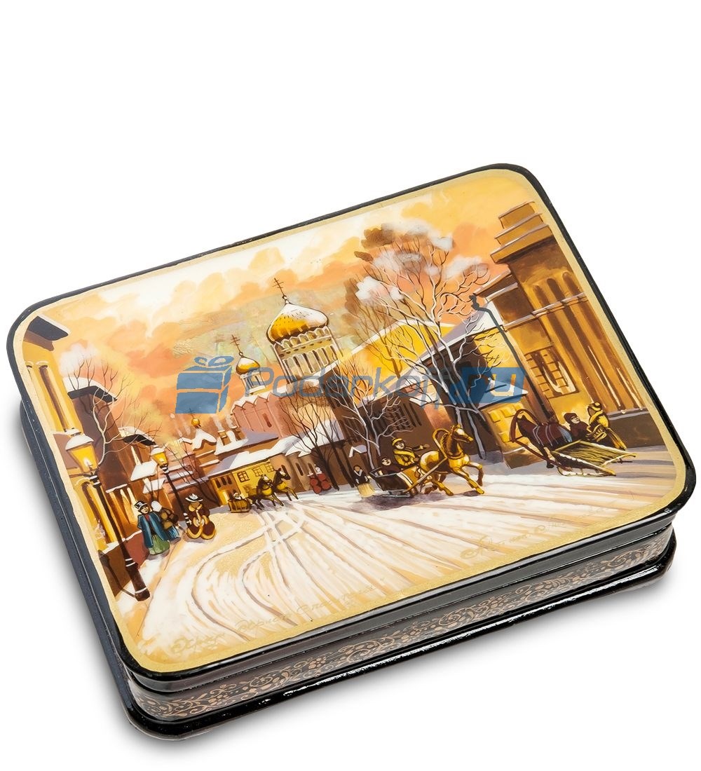 Шкатулка Зимний город