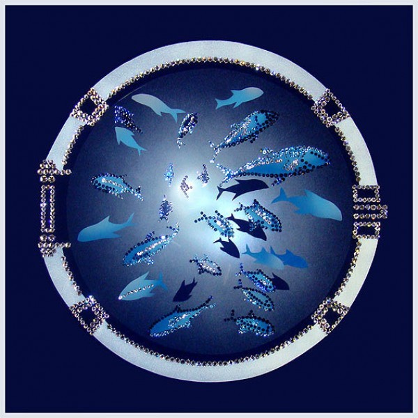 Картина Swarovski Иллюминатор