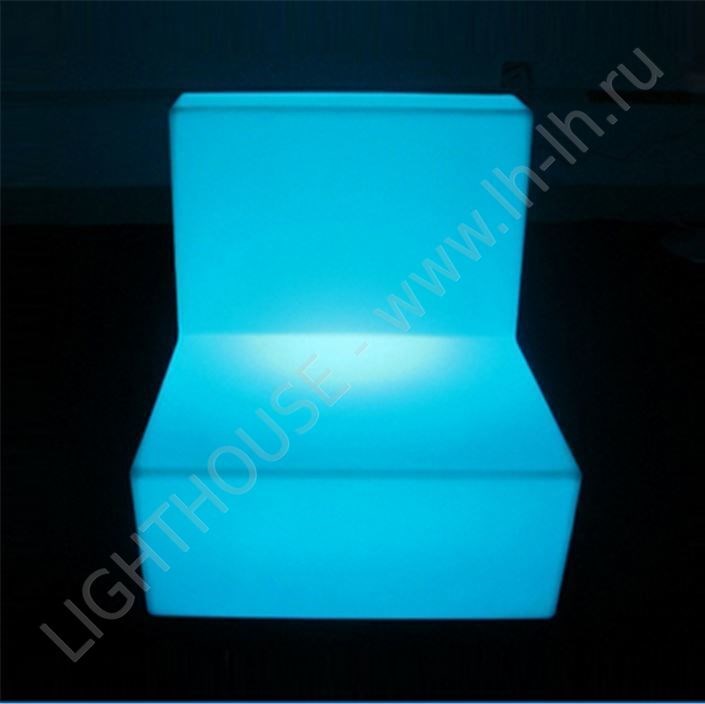 Светящаяся LED софа Belval S RGB Accum (под заказ)