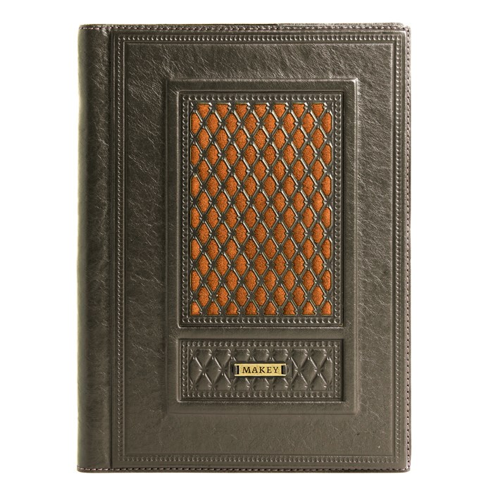 Коричневый ежедневник А5 «Монархия»