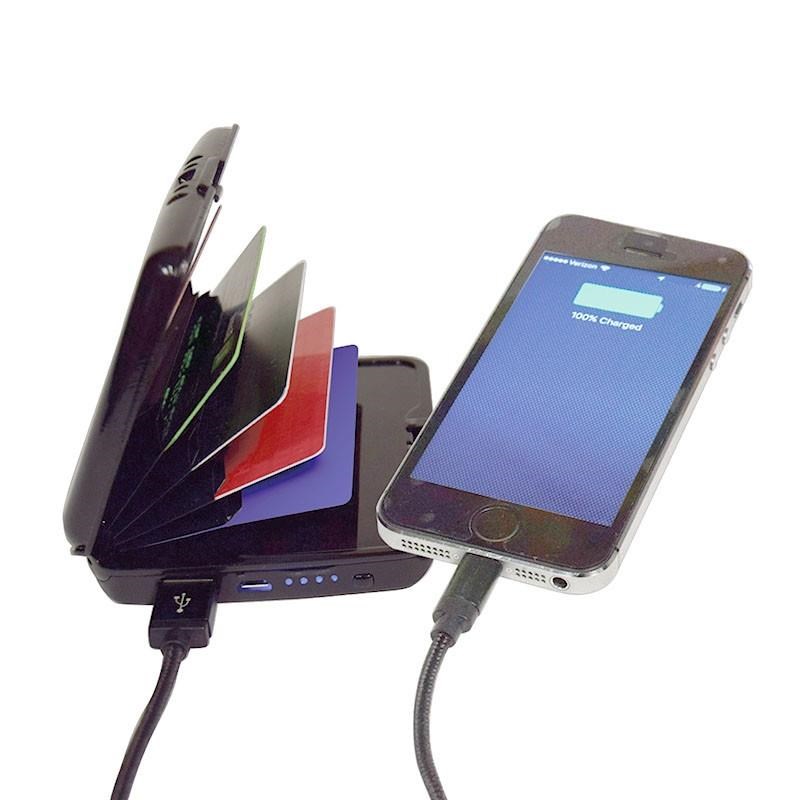 Умный кошелек с зарядкой E-Charge Wallet
