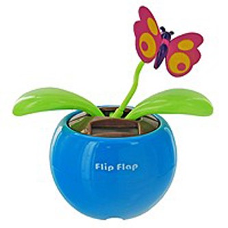Бабочка Flip Flap на солнечных батарейках