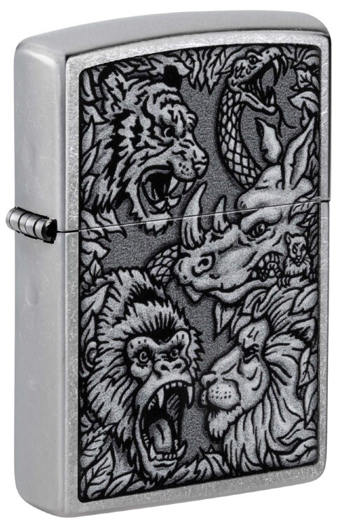 Зажигалка Zippo Jungle Design 48567 с гравировкой