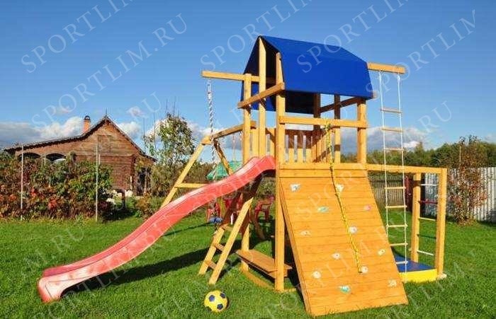 Детская игровая деревянная площадка для дачи Asta 10
