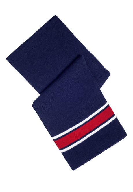 Шарф сине-красный YIWU DUOLUN GARMENTS CO.,LTD